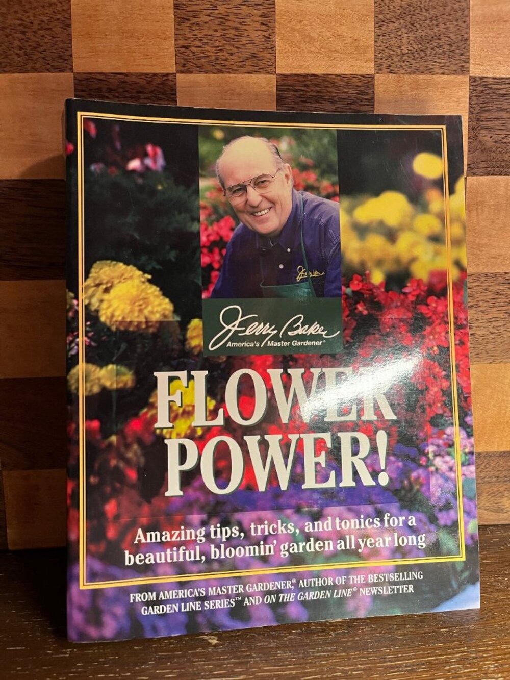 Jerry Baker Flower Power Paperback Book A1270